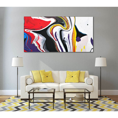 Abstract Wall Art №784 Ready to Hang Canvas Print