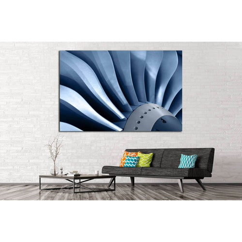 Air Turbine №170 Ready to Hang Canvas Print