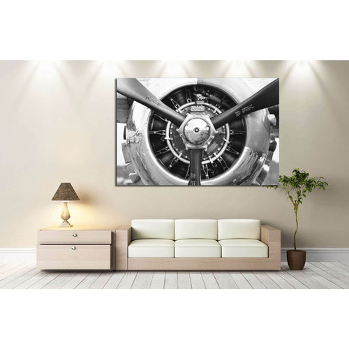 Aircraft Propeller №174 Ready to Hang Canvas Print