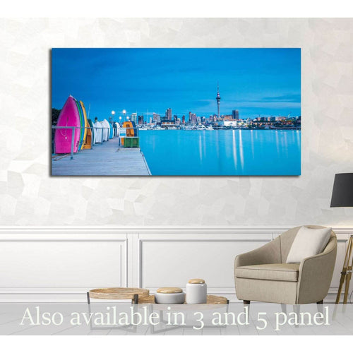 AUCKLAND, NEW ZEALAND №1766 Ready to Hang Canvas Print