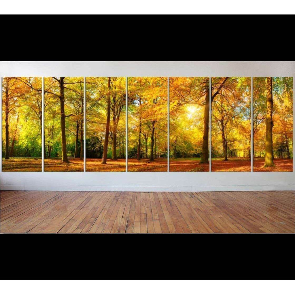 Autumn Landscape Large Wall Art №46 Ready to Hang Canvas ...