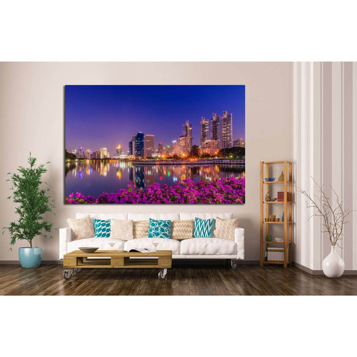 Bangkok, Thailand №829 Ready to Hang Canvas Print