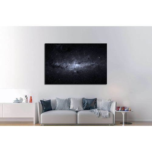 Beautiful night sky. Elements of this image furnished by NASA №2452 Ready to Hang Canvas Print