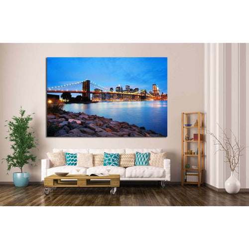 Brooklyn Bridge №760 Ready to Hang Canvas Print