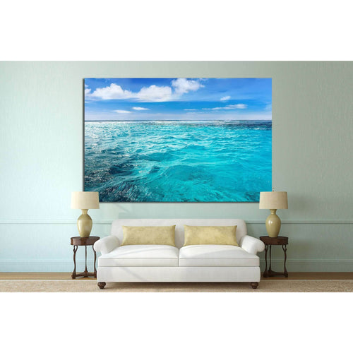 Caribbean sea, Cuba №841 Ready to Hang Canvas Print