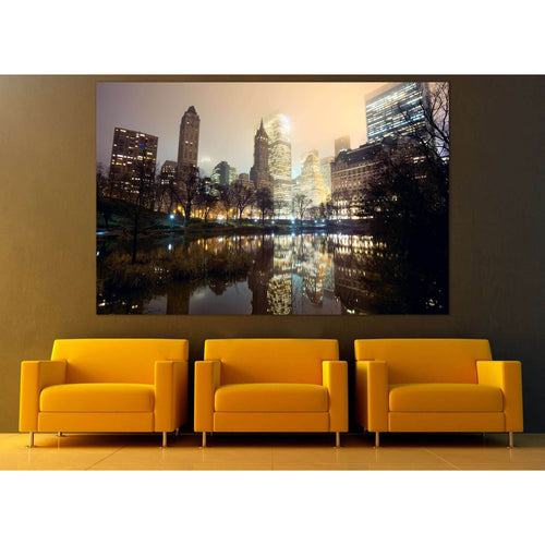 Central Park New York №115 Ready to Hang Canvas Print