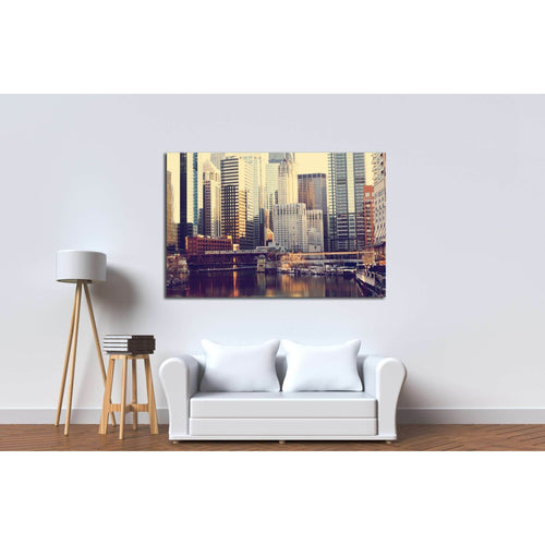 Chicago №2170 Ready to Hang Canvas Print