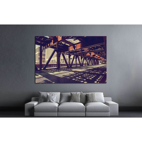 Chicago №892 Ready to Hang Canvas Print