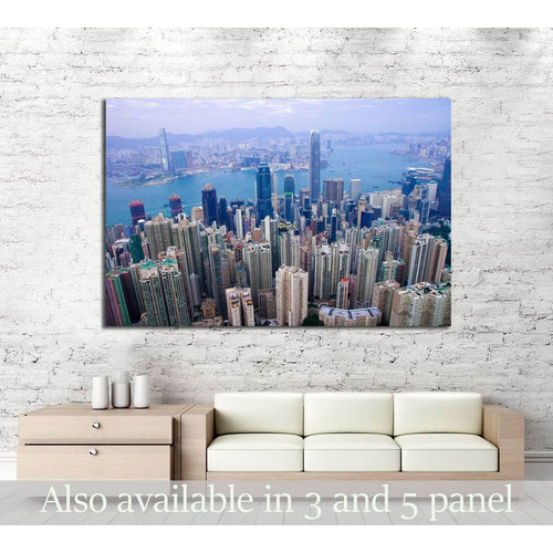 CHINA, Hong kong International Finance Centre, Hong Kong's tallest buildings №2249 Ready to Hang Canvas Print