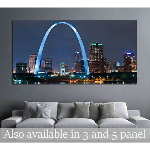 City of St. Louis №2011 Ready to Hang Canvas Print