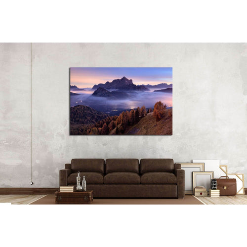 Dolomites, Italy №601 Ready to Hang Canvas Print