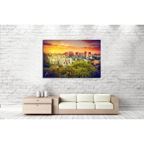 Financial center of Rio de Janeiro, Brazil №3036 Ready to Hang Canvas Print