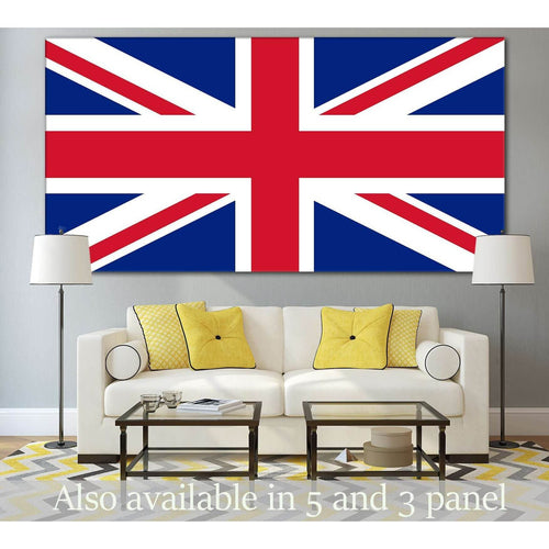 Flag of England №820 Ready to Hang Canvas Print
