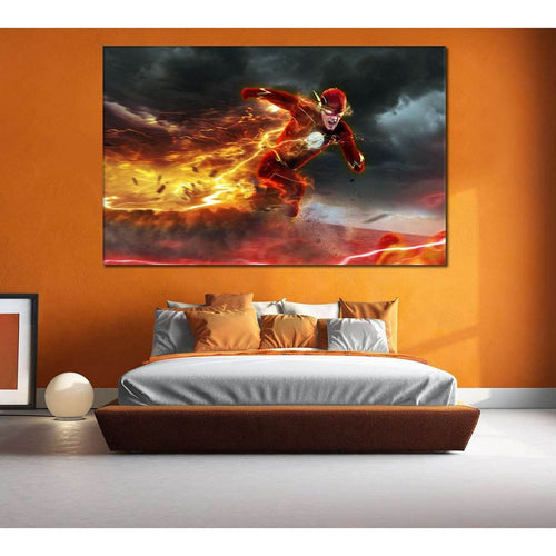 Flash Barry №2006 Ready to Hang Canvas Print