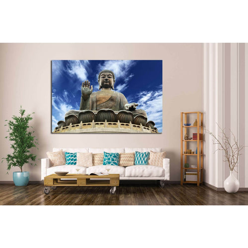 Giant Buddha №700 Ready to Hang Canvas Print