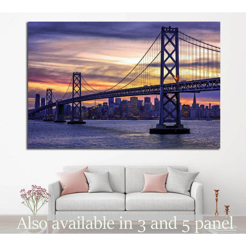 Golden Gate Bridge №1110 Ready to Hang Canvas Print