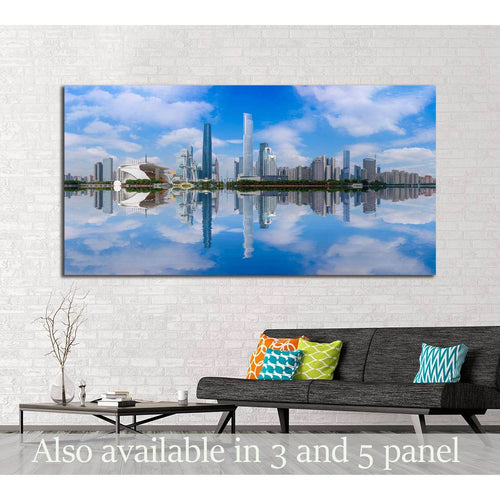 Guangzhou beautiful city scenery №2401 Ready to Hang Canvas Print