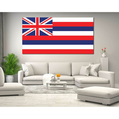 Hawaii Flag №829 Ready to Hang Canvas Print