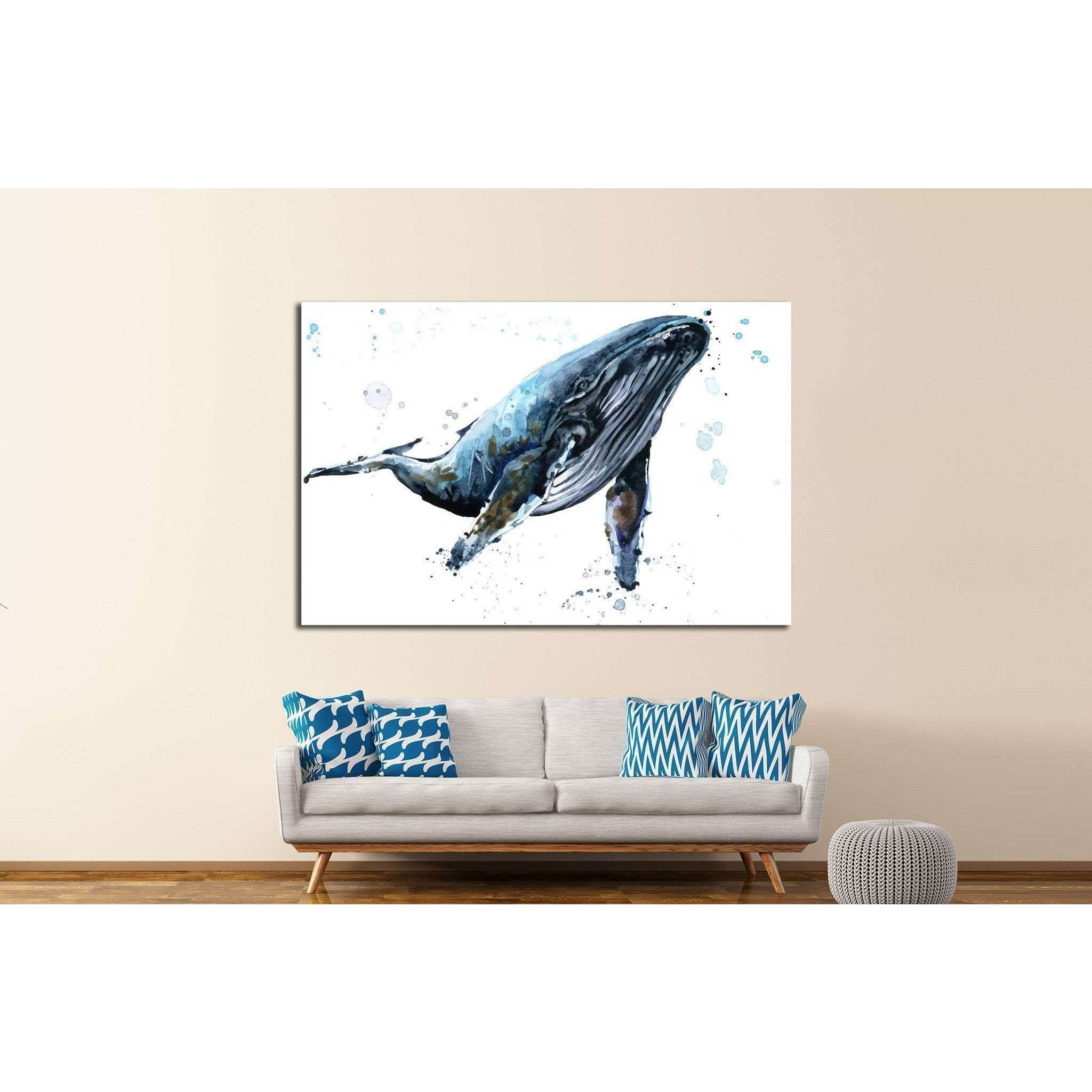 humpback whale art