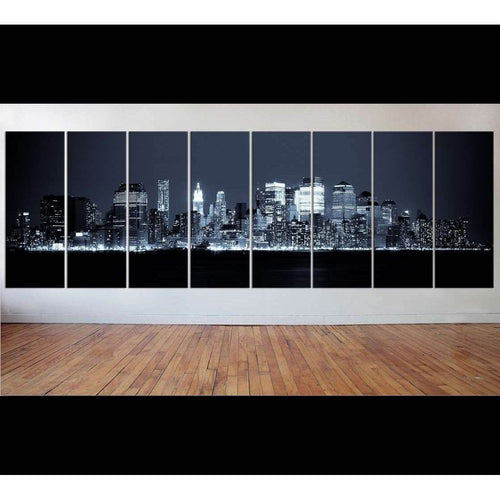 Large Panoramic of New York №47 Ready to Hang Canvas Print