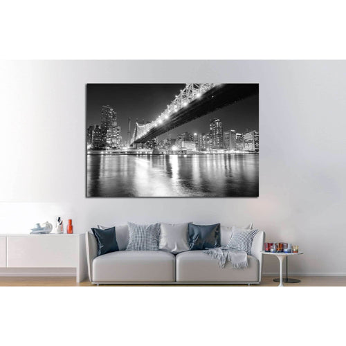 Manhattan skyline №776 Ready to Hang Canvas Print