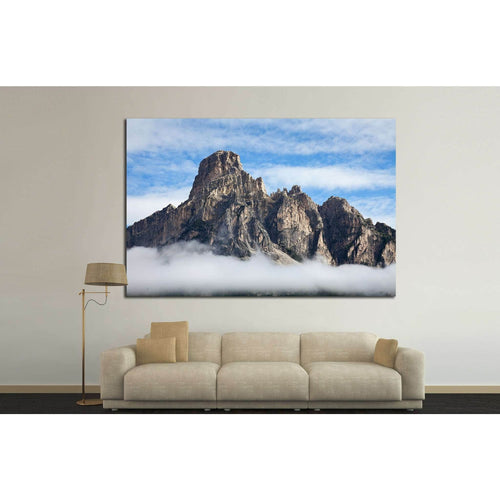 Mountains in the Alps №640 Ready to Hang Canvas Print