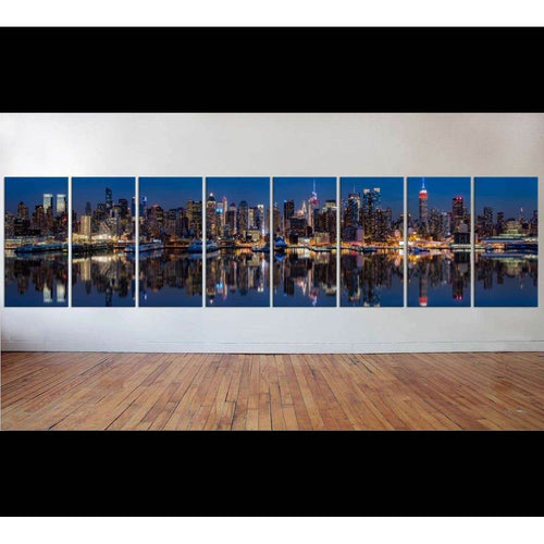 New York Extra Large Panorama №44 Ready to Hang Canvas Print