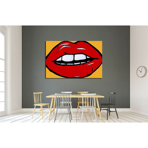 pop art andy warhol №3295 Ready to Hang Canvas Print