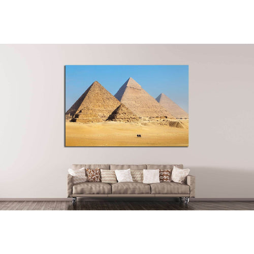 Pyramids in Egypt №855 Ready to Hang Canvas Print