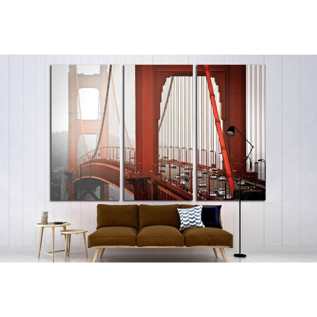 Golden Gate bridge wall art, San Francisco canvas print ...