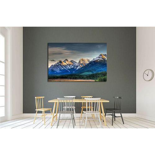 Scenic Mountain Views Kananaskis Country Alberta Canada №2701 Ready to Hang Canvas Print