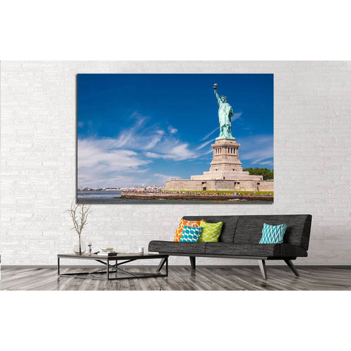 Statue of liberty №1205 Ready to Hang Canvas Print