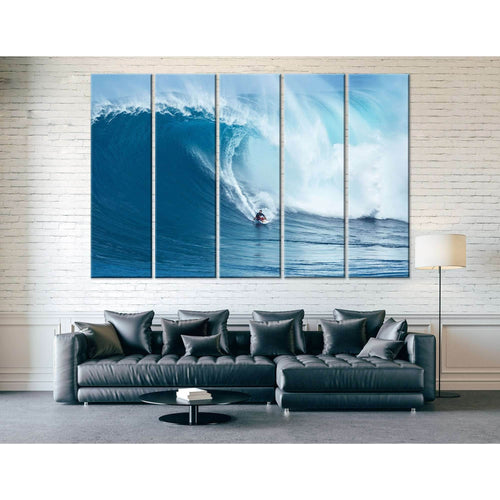 Surfing the Wave - Canvas Print