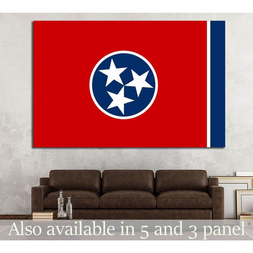 tennessee Flag №690 Ready to Hang Canvas Print