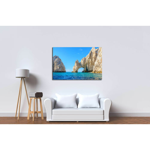 The arch point (El Arco) at Cabo San Lucas, Mexico №3076 Ready to Hang Canvas Print