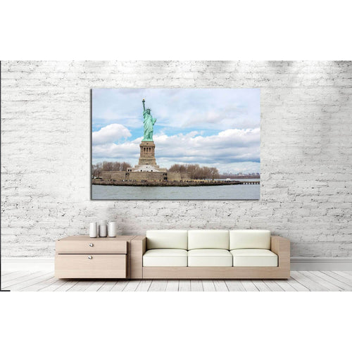 The Statue of Liberty in New York City №1210 Ready to Hang Canvas Print