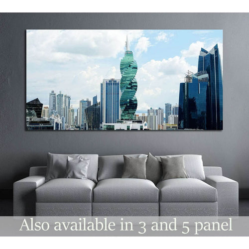 Tower is an office tower in Panama City №2402 Ready to Hang Canvas Print