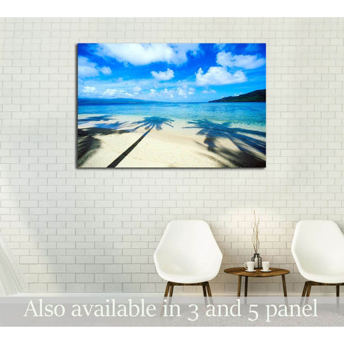 Tropical beach №3199 Ready to Hang Canvas Print