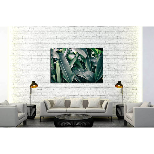 tropical leaves №2825 Ready to Hang Canvas Print
