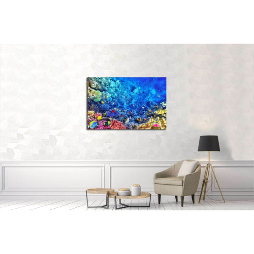 Underwater world №3068 Ready to Hang Canvas Print