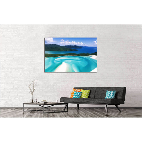Whitehaven Beach, Queensland №3098 Ready to Hang Canvas Print