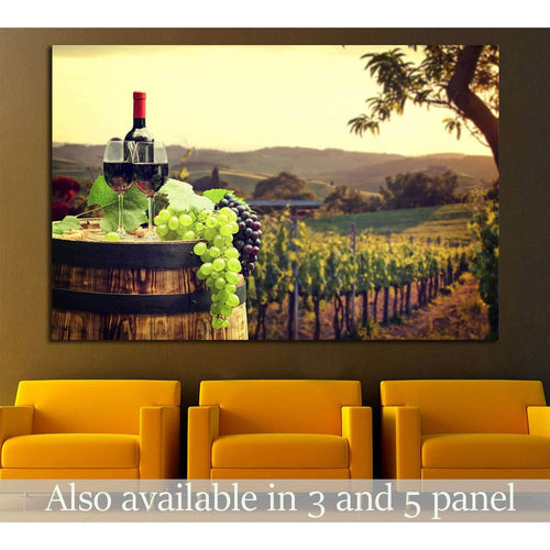 Wine №3439 Ready to Hang Canvas Print