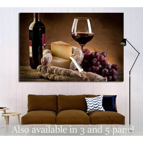 Wine №3441 Ready to Hang Canvas Print