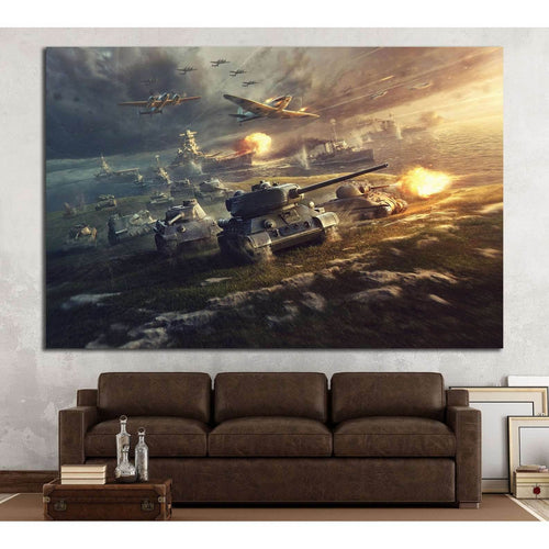 Tank Wall Art №227 Ready to Hang Canvas Print