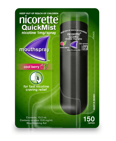  Nicorette QuickMist Freshmint Mouth Spray   