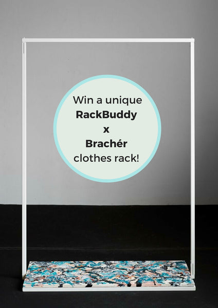 Giveaway - gewinne ein RackBuddy x Martin Brachér Kleiderständer Unikat