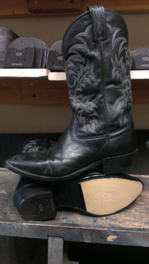 half cowboy boots