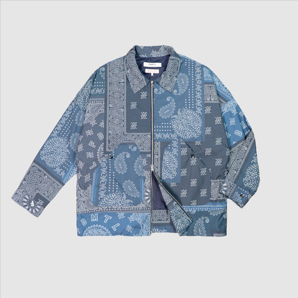 アウター FDMTL/ファンダメンタル/PRINTED PATCHWORK JACKET-