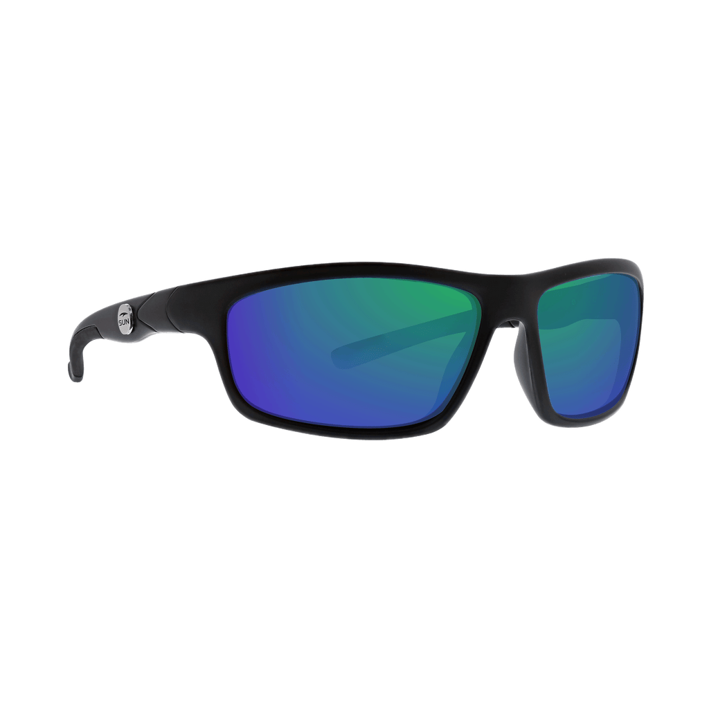 Crawler | 74153 | TruRevo Metallic Green Polarized Lens | Matte Black –  