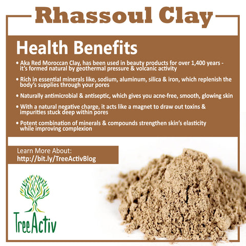 TreeActiv Rhassoul Clay Health Benefits